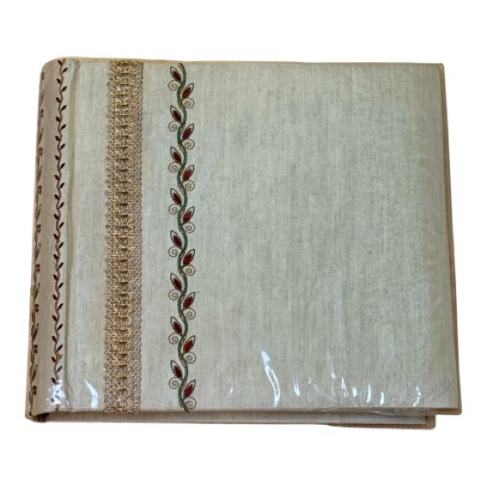 Fetco Home Decor Fabric Photo Album 4x6 – Holds 200 Photos, Acid-Free (NEW)